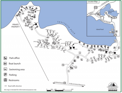 Brighton State Park map