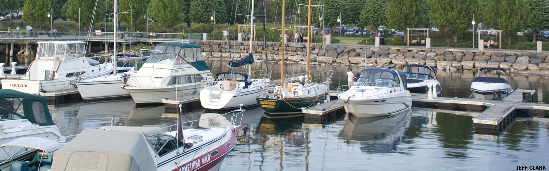 boats in a marina