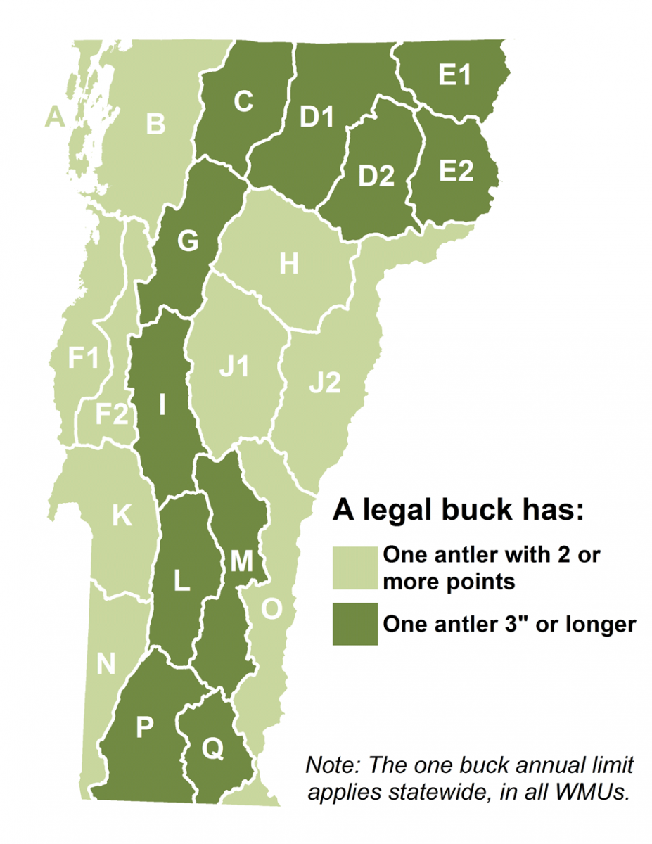 map of APR and non-APR WMUs