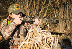 women duck hunting